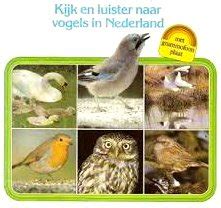 kijk en luister naar vogels in nederland met grammofoonplaat Reader